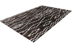 Hot Divendo Vloerkleed 125 zwart wit Lavin