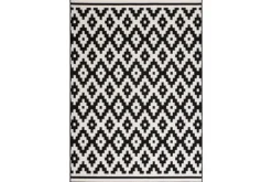 Divendo Vloerkleden^Vloerkleed 300 Zwart Wit Now!