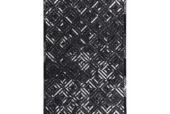 Divendo Vloerkleden^Vloerkleed 410 Zwart Zilver Spark