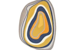 Best Brink & Campman Vloerkleed Aura Ochre 477306 Habitat |