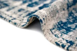 Louis de Poortere Vloerkleden^Vloerkleed Bronx Azurite 8421 Mad Men Griff |