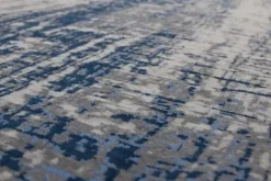 Best Louis de Poortere Vloerkleed Bronx Azurite 8421 Mad Men Griff |