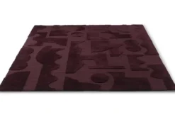 Brink & Campman Vloerkleden^Vloerkleed Burgundy 121100 Mural |