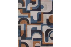Online Louis de Poortere Vloerkleed Camel Blue 9196 Module |