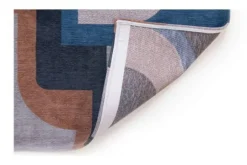 Online Louis de Poortere Vloerkleed Camel Blue 9196 Module |