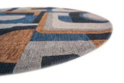 Discount Louis de Poortere Vloerkleed Camel Blue 9196 Module |