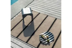 Brink & Campman Vloerkleden^Vloerkleed Charcoal Black 496805 Deck |