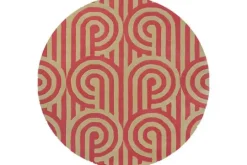 Florence Broadhurst Vloerkleden^Vloerkleed Claret 039200 Turnabouts