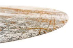 Hot Louis de Poortere Vloerkleed Columbus Gold 8419 Mad Men Griff |
