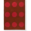 Brink & Campman Vloerkleden^Vloerkleed Festival Dots Red 495800 Habitat |