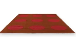 Brink & Campman Vloerkleden^Vloerkleed Festival Dots Red 495800 Habitat |