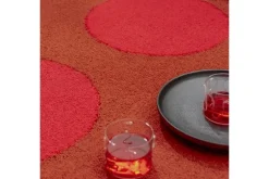Brink & Campman Vloerkleden^Vloerkleed Festival Dots Red 495800 Habitat |