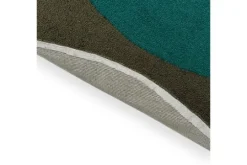 Brink & Campman Vloerkleden^Vloerkleed Festival Round Aqua 496308 Habitat |