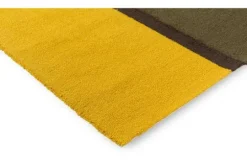 Discount Brink & Campman Vloerkleed Festival Stripes Yellow 496516 Habitat |