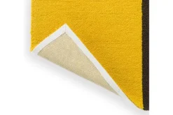Discount Brink & Campman Vloerkleed Festival Stripes Yellow 496516 Habitat |