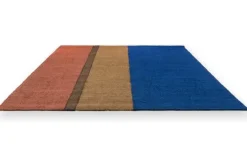 Brink & Campman Vloerkleden^Vloerkleed Festival Stripes Blue 496518 Habitat |