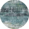 Outlet Louis de Poortere Vloerkleed Glen Cove 9126 Atlantic Streaks |