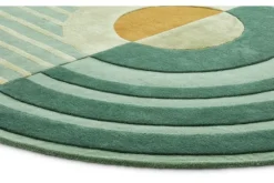 Brinker Vloerkleden^Vloerkleed Green Fano Girare |