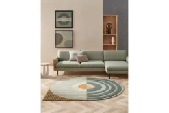 Brinker Vloerkleden^Vloerkleed Green Fano Girare |