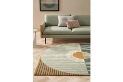 Brinker Vloerkleden^Vloerkleed Green Fano Girare |