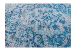 Sale Louis de Poortere Vloerkleed Grey Turquoise 8255 Fading World Medallion |