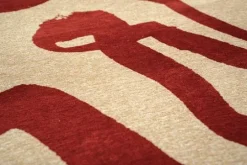 Louis de Poortere Vloerkleed Imperial Red 9847 Ribbon |