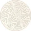 Outlet Florence Broadhurst Vloerkleed Ivory 039301 Japanese Fans