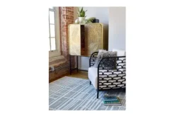 Online Florence Broadhurst Vloerkleed Jade 039808 Tortoiseshell Stripe
