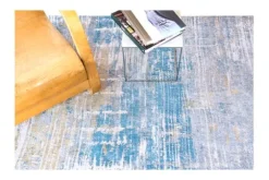 Louis de Poortere Vloerkleden^Vloerkleed Long Island Blue 8718 Atlantic Streaks |