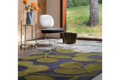 Orla Kiely Vloerkleed Marine 063908 Sprig Stem