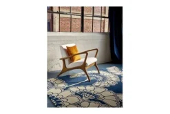 Florence Broadhurst Vloerkleed Midnight 039708 Japanese Floral