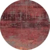 Louis de Poortere Vloerkleden^Vloerkleed Nassau Red 9125 Atlantic Streaks |