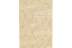 New Ginore Vloerkleed Natural Beige Lozenge