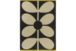 Orla Kiely Vloerkleden^Vloerkleed Noir 463705 Giant Sixties Stem