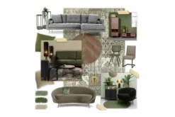 Discount Ginore Vloerkleed Olive Patch