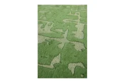 Louis de Poortere Vloerkleden^Vloerkleed Perriers Green 9202 Baobab |
