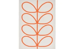 Orla Kiely Vloerkleden^Vloerkleed Persimmon 460703 Giant Lineair Stem