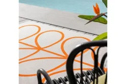 Orla Kiely Vloerkleden^Vloerkleed Persimmon 460703 Giant Lineair Stem