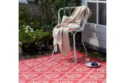 Laura Ashley Vloerkleden^Vloerkleed Poppy Red 480200 Porchester