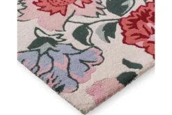 Laura Ashley Vloerkleden^Vloerkleed Poppy Red Wendling Floral