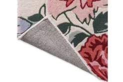 Laura Ashley Vloerkleden^Vloerkleed Poppy Red Wendling Floral