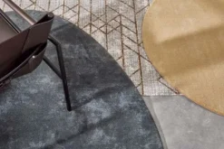 Outlet Brinker Vloerkleed Solid Grey Arrow FloorArt |