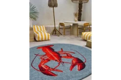 Louis de Poortere Vloerkleden^Vloerkleed Steam Red 9389 Pop |
