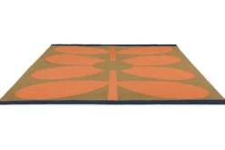 Sale Orla Kiely Vloerkleed Tomato 463703 Giant Sixties Stem