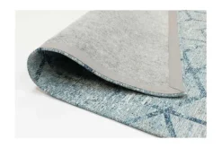 Ginore Vloerkleden^Vloerkleed Washed Blue Geo