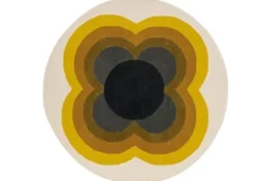 Orla Kiely Vloerkleden^Vloerkleed Yellow 060006 Sunflower