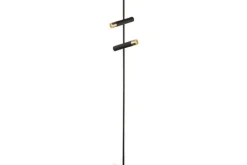 Best Searchlight Vloerlamp 31652-2BK Cylinder