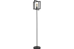 Searchlight Vloerlampen^Vloerlamp 23202-1BK Plaza