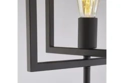 Searchlight Vloerlampen^Vloerlamp 23202-1BK Plaza