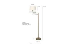 Steinhauer Vloerlampen^Vloerlamp 5894BR  Mexlite